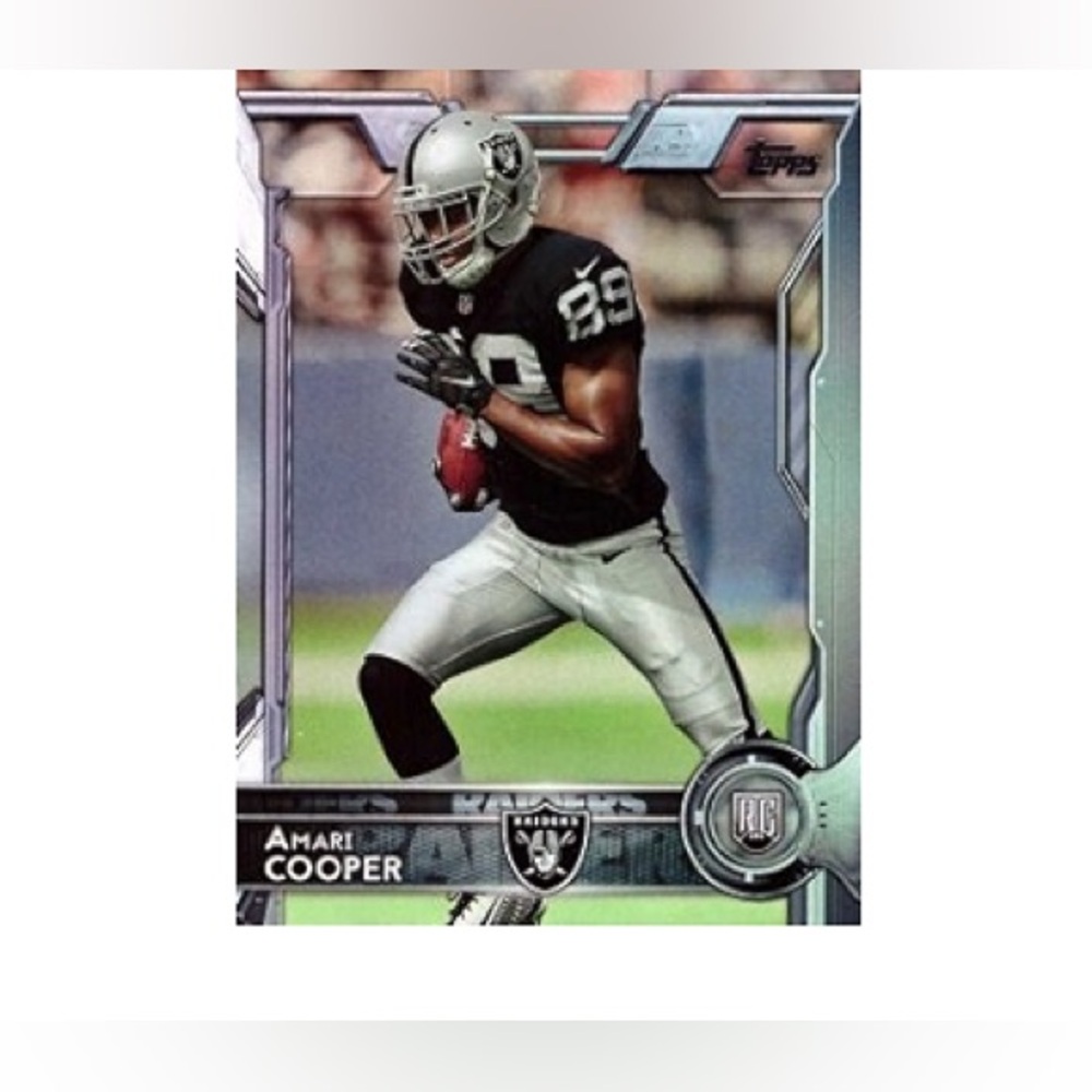 2015 Topps Football #451 Amari Cooper Rookie Card
